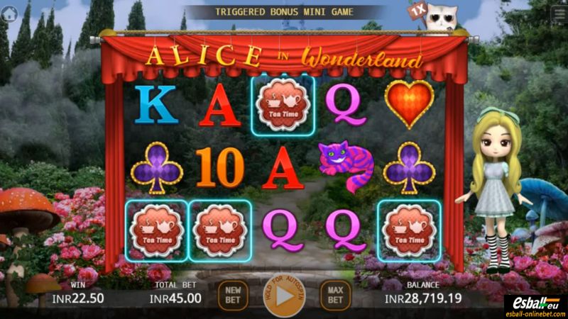 Alice in Wonderland Slot Scatter Alice in Wonderland Slot Scatter