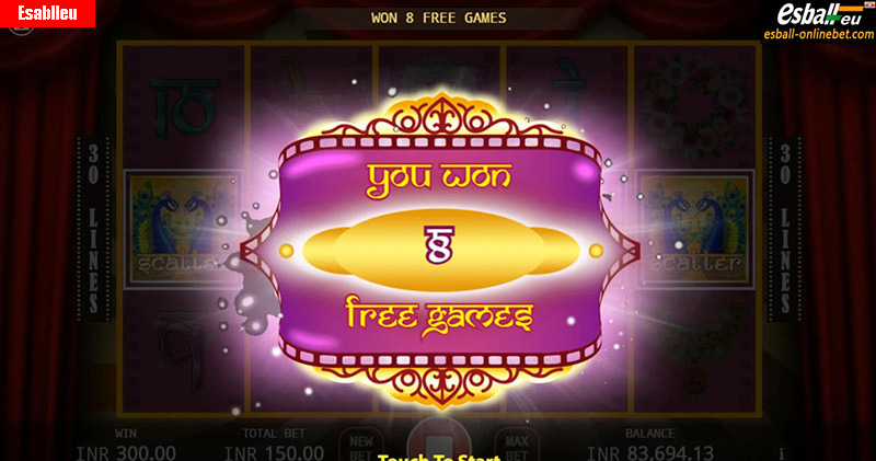 Bollywood Romance Slot Machine Free Spins Bonus