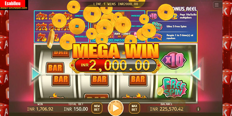 Bonus Mania Deluxe Slot Machine Big Win