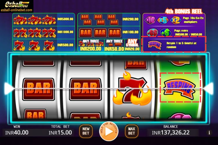 Bonus Mania Respins Bonus Mania Respins
