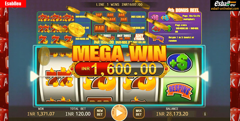 Bonus Mania Slot Machine Mega Win