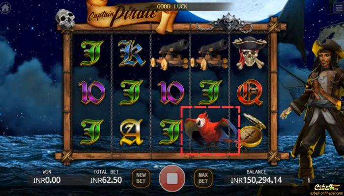 Captain Pirate Slot Parrot Symbol Captain Pirate Slot Parrot Symbol