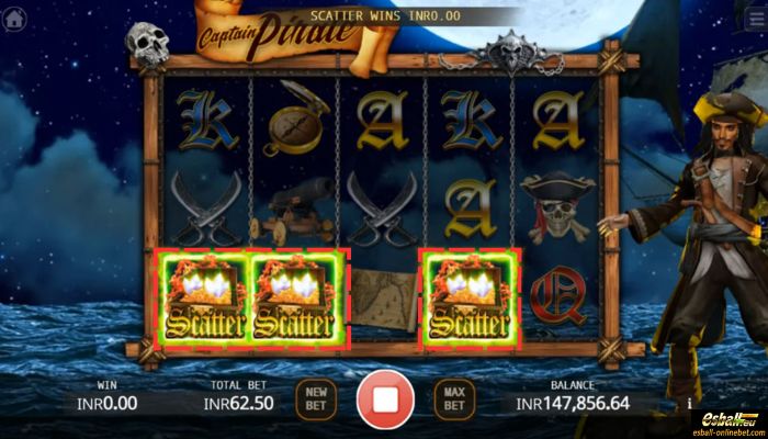 Captain Pirate Slot Scatter Captain Pirate Slot Scatter
