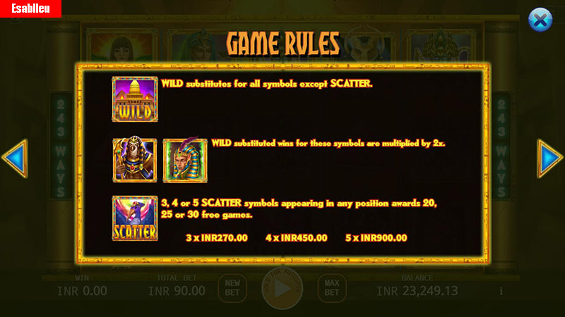 How To Play Egyptian Mythology Slot Machine