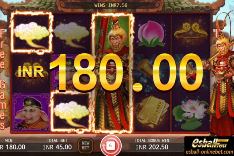 Journey to the West Slot Game Big Win