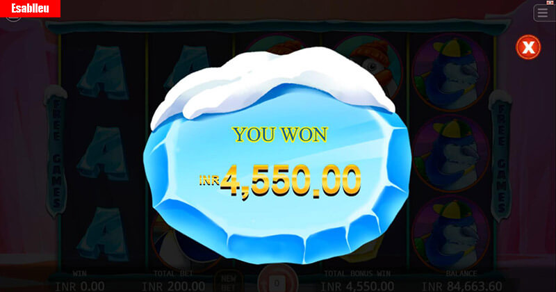Lucky Penguins Slot Machine Free Spins Bonus