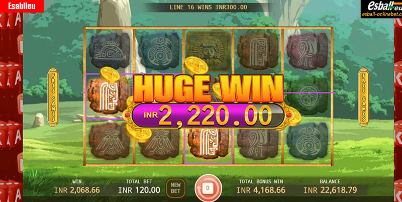 Mayan Gold Treasure Slot Machine Free Spins Bonus