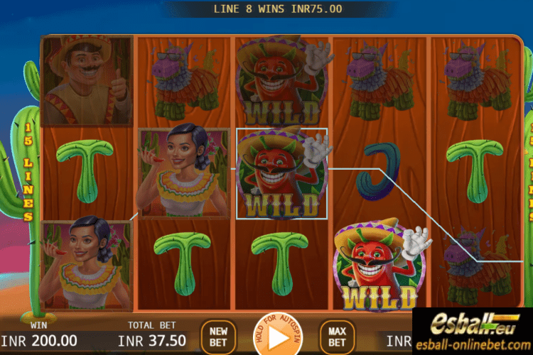 Mexicaliente Slot Game Big Win