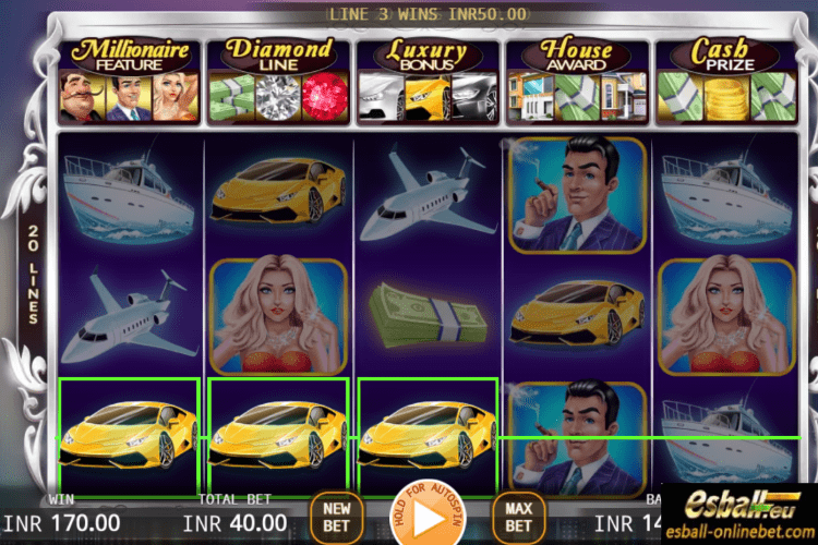 Millionaires Slot Machine Big Win