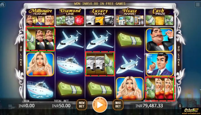Millionaires Slot Game-In-Game Scatter Bonus Millionaires Slot Game-In-Game Scatter Bonus