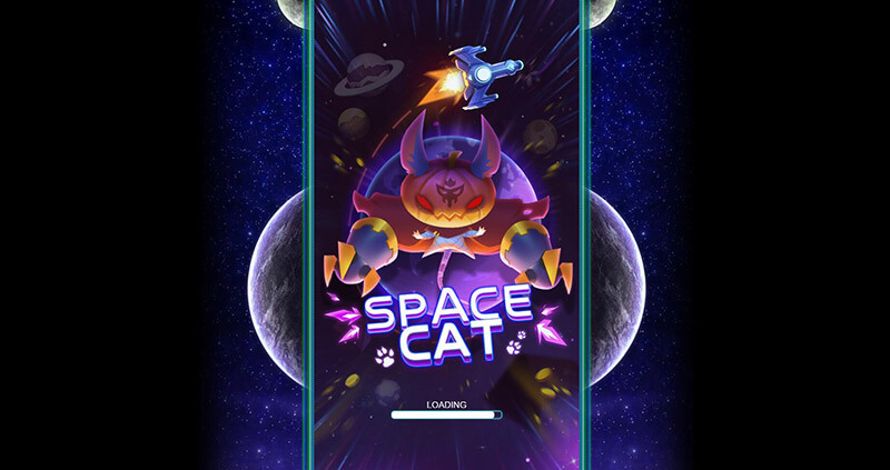 Space Cat Fishing Gaming
