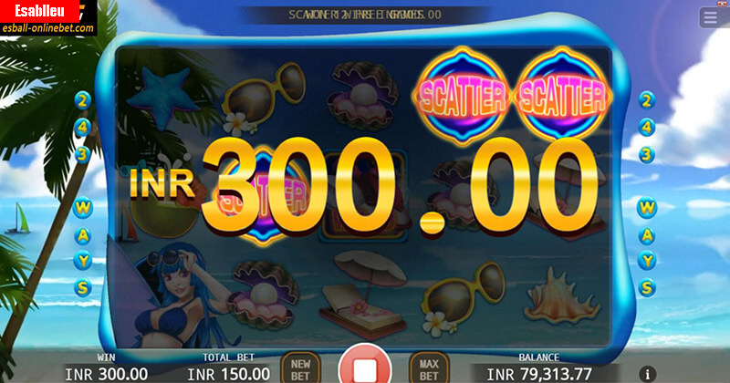 Sunny Bikini Slot Machine Free Spin Bonus