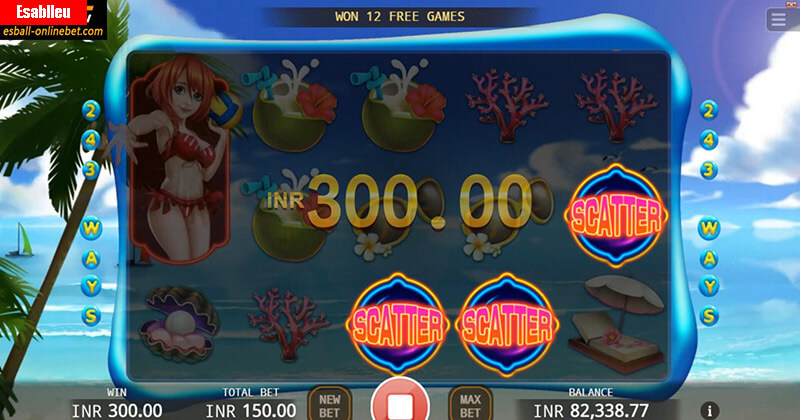Sunny Bikini Slot Machine Free Spin Bonus