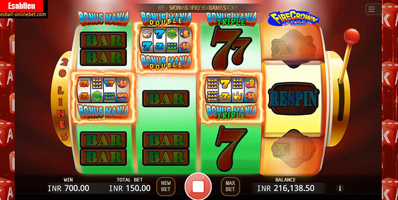 Super Bonus Mania Slot Machine Mega Win