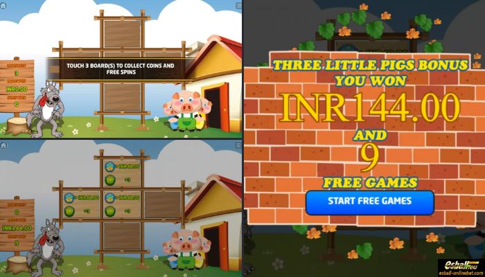 Three Little Pigs Slot Bonus Three Little Pigs Slot Bonus
