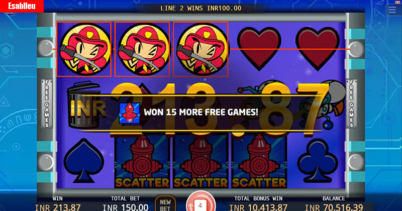 X-Bomber Slot Machine Free Spins Bonus