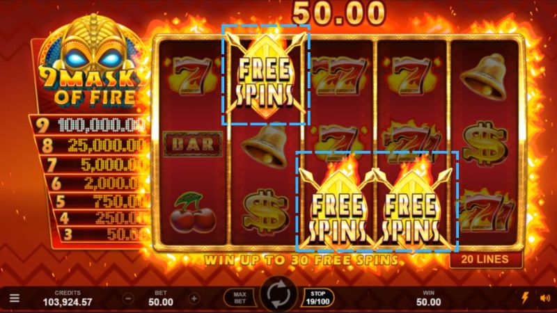 9 Masks Of Fire Slot Free Spin Scatter 9 Masks Of Fire Slot Free Spin Scatter