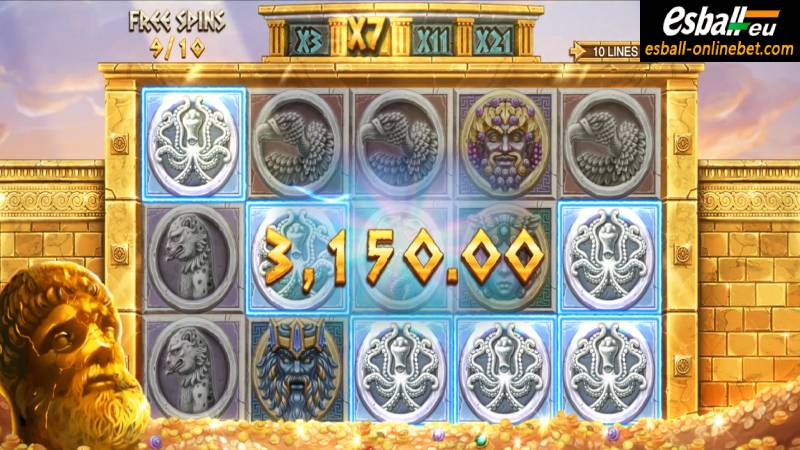 Ancient Fortunes Zeus Slot Machine Big Win 2