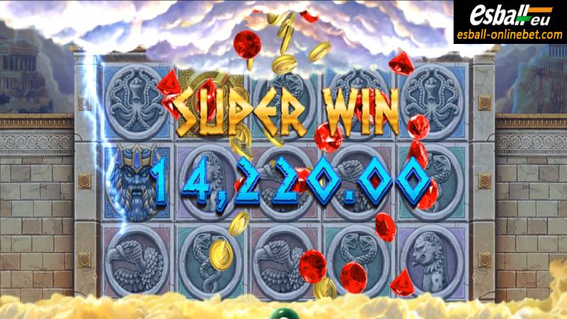 Ancient Fortunes Zeus Slot Machine Big Win 5