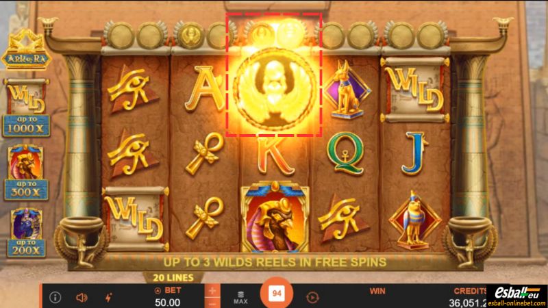Ark of Ra Slot Coin Collect Meter Ark of Ra Slot Coin Collect Meter