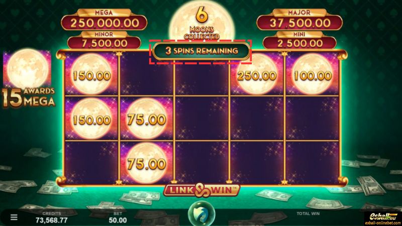 Assassin Moon Slot Link&Win™ Feature Assassin Moon Slot Link&Win™ Feature