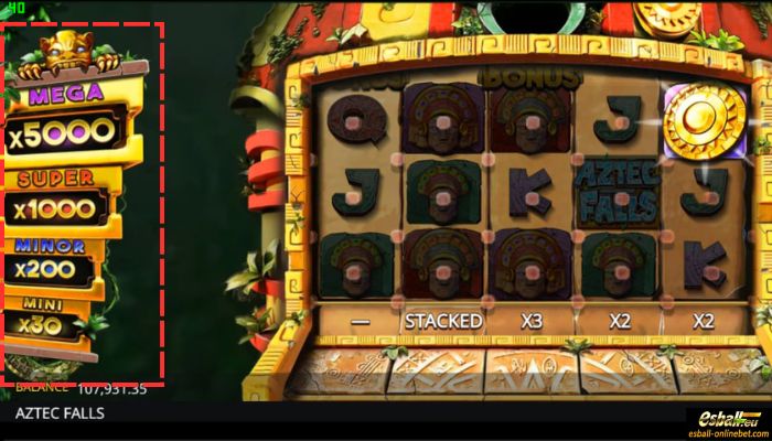 Aztec Falls Slot Jackpot Wheel Feature Aztec Falls Slot Jackpot Wheel Feature