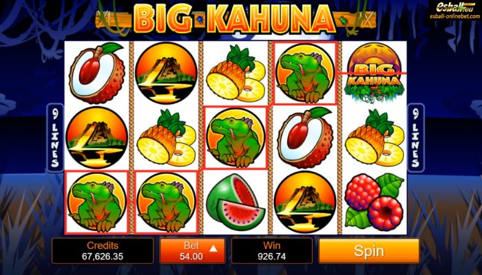 MG Big Kahuna Big Win MG Big Kahuna Big Win