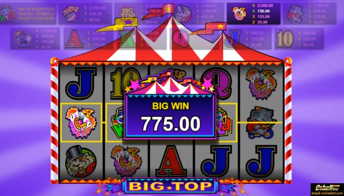 Big Top Slot Big Win Big Top Slot Big Win