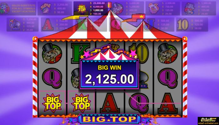 MG Big Top Slot Big Win MG Big Top Slot Big Win
