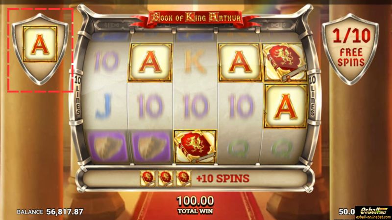 Book of King Arthur Slot Free Spins Feature Book of King Arthur Slot Free Spins Feature