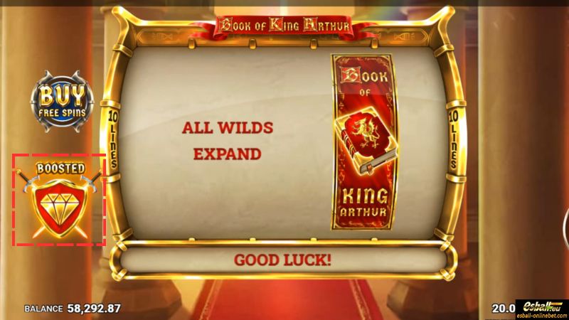Book of King Arthur Slot Boost Feature Book of King Arthur Slot Boost Feature