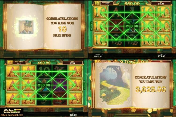 MG Book of Oz Slot Free Spin MG Book of Oz Slot Free Spin Big Win