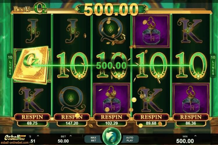 MG Book of Oz Slot Big Win MG Book of Oz Slot Big Win