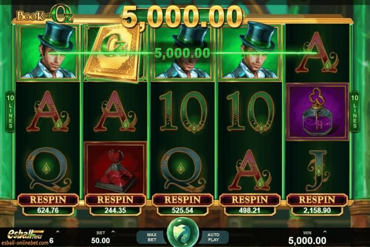 Book of Oz Slot Big Win Book of Oz Slot Big Win