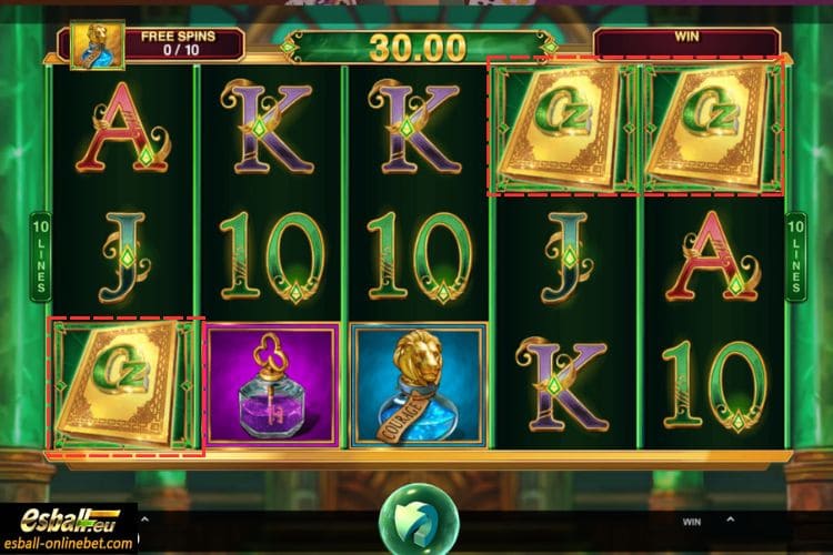 MG Book of Oz Bonus MG Book of Oz Bonus