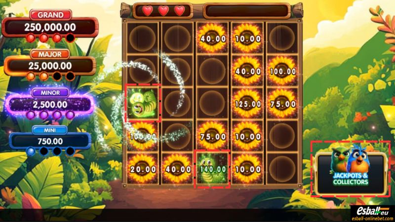 Bountiful Birds Slot Cash Collect Coin