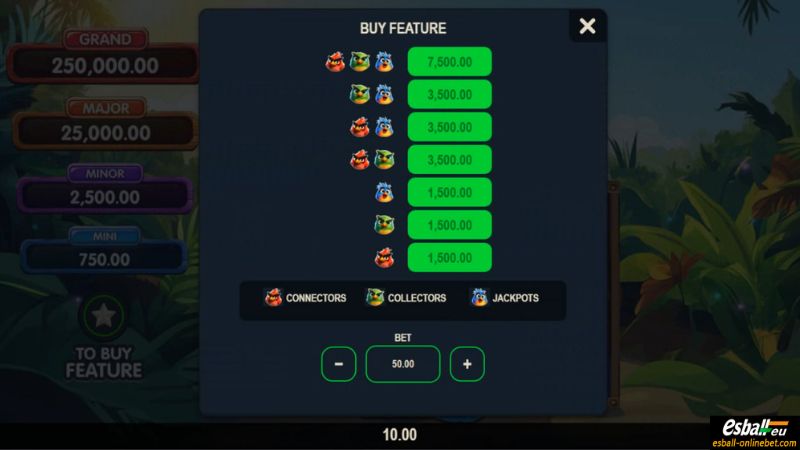 Bountiful Birds Slot Buy Feature