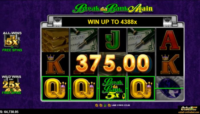 Break da Bank Again Big Win Break da Bank Again Big Win