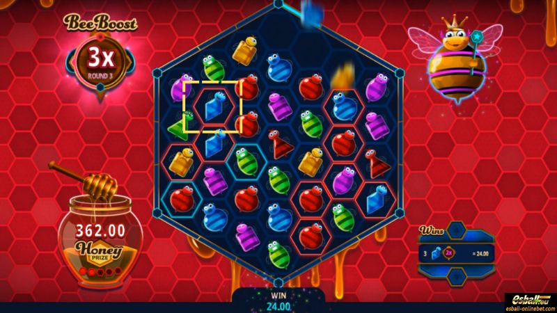 Bubble Beez Slot Honey Prize Overlay Symbol Bubble Beez Slot Honey Prize Overlay Symbol