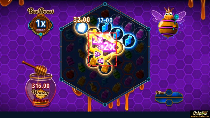 Bubble Beez Slot Triangle Multiplier Symbol Bubble Beez Slot Triangle Multiplier Symbol