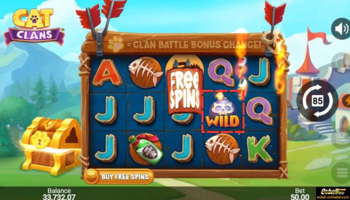 Cat Clans Slot Wild 1 Cat Clans Slot Wild 1