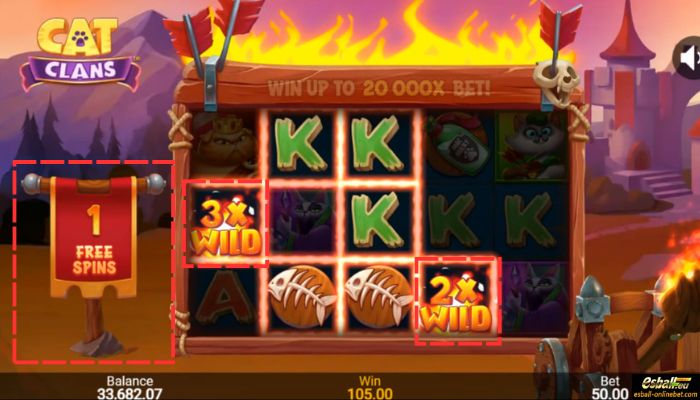 Cat Clans Slot Free Game Feature Cat Clans Slot Free Game Feature