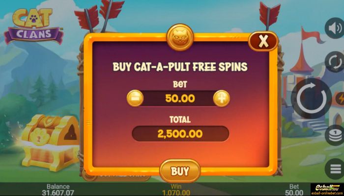 Cat Clans Slot Buy Feature Cat Clans Slot Buy Feature