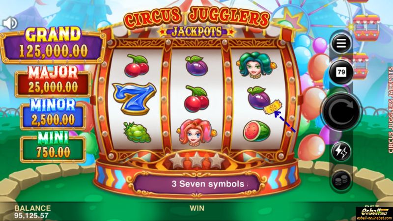 Circus Jugglers Jackpots Slot Jackpot Icon Circus Jugglers Jackpots Slot Jackpot Icon