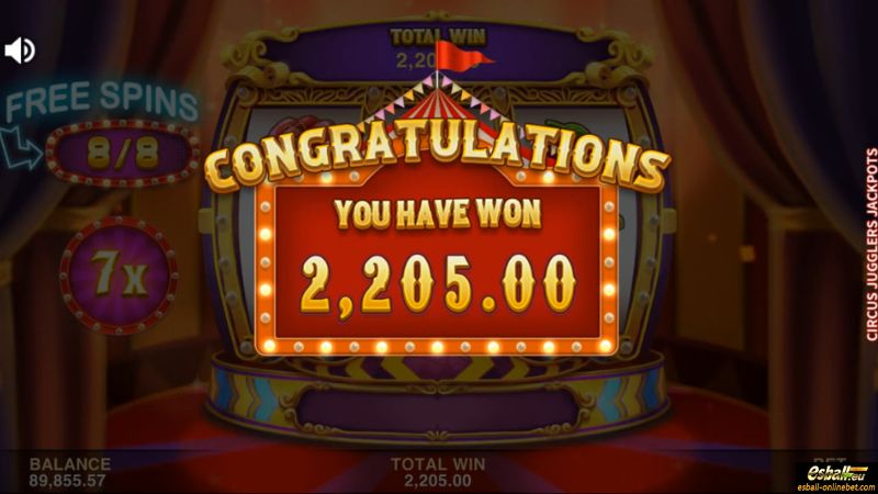 MG Circus Jugglers Jackpots Big Win MG Circus Jugglers Jackpots Big Win