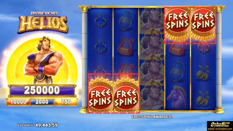 Divine Riches Helios Slot Free Spins Symbol Divine Riches Helios Slot Free Spins Symbol