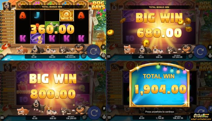 Dog Days Big Win