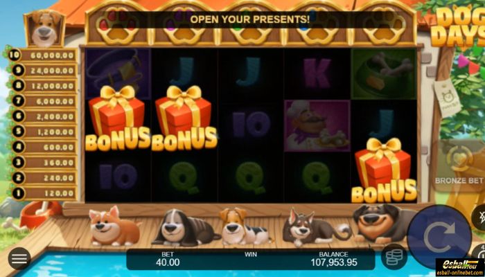 Dog Days Slot Bonus