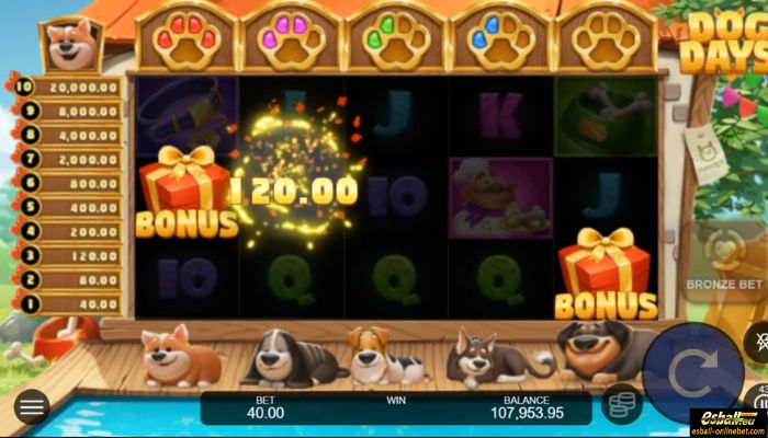 Dog Days Slot Bonus Feature