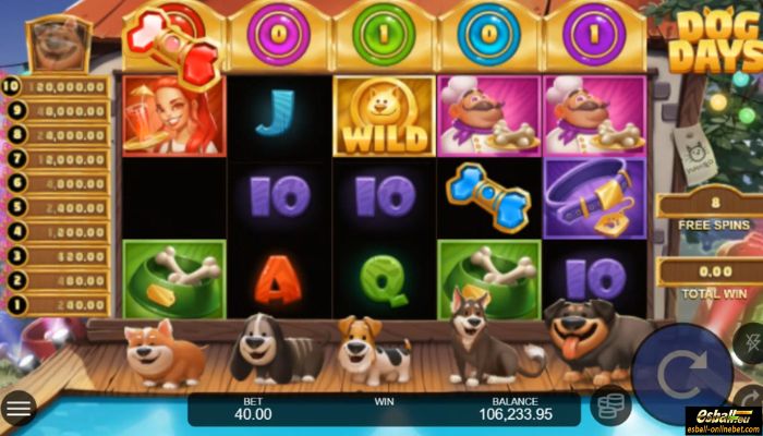 Dog Days Slot Free Game Feature